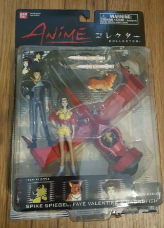 Cowboy Bebop – Bandai – Anime Collector Figure Set