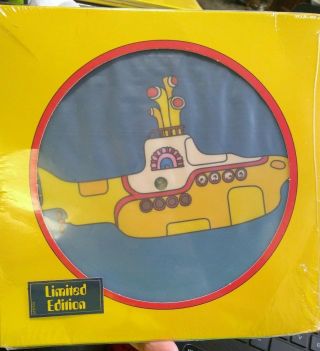The Beatles Yellow Submarine 7 " Picture Disc Import Vinyl Limited Edition