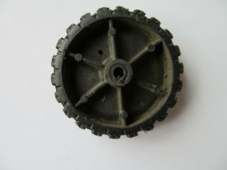Vintage Structo tire with an S in hub 2 3/8 