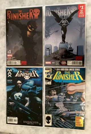 The Punisher 1 Vf/nm Limited Mini Series (marvel Comics,  1985) Zeck Plus Bonuses