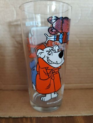 Vintage 1977 Pepsi Collector Series Hanna - Barbera Cartoon Drinking Glass Mumbly