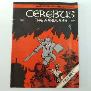 Cerebus The Aardvark 1 1977 Comic Book - Ungraded - 1st Appearance - Key Book