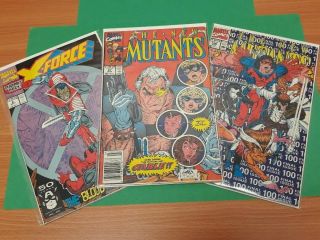 Mutants 87 And 100,  X - Force 2,  1st Cable,  2nd Deadpool,  Comic Keys