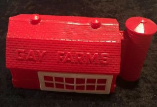 Vintage Gay Toys Co.  Plastic Farmhouse Gay Farms