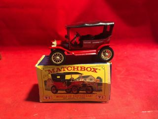 Matchbox Lesney Models Of Yesteryear Y - 1 1911 Ford Model T,  Boxed