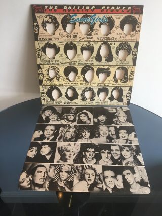 THE ROLLING STONES SOME GIRLS RARE UNCENSORED FACES 1978 UNPLAYED STUNNING 5