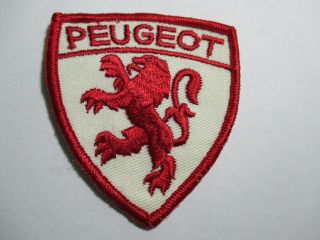 Peugeot Patch Vintage,  NOS RARE 2 7/8 x 3 1/8 inches 2