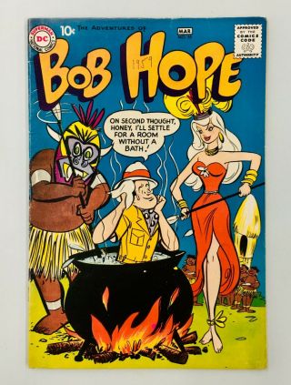 The Adventures Of Bob Hope 55 - Dc 1959 Vintage Comic