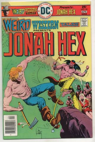 Weird Western Tales No.  33 Mar - Apr 1976 8.  0 Vf Dc Jonah Hex