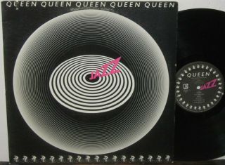 Queen - Jazz - Classic/glam Rock - With Rare Poster - Vg,  Vinyl
