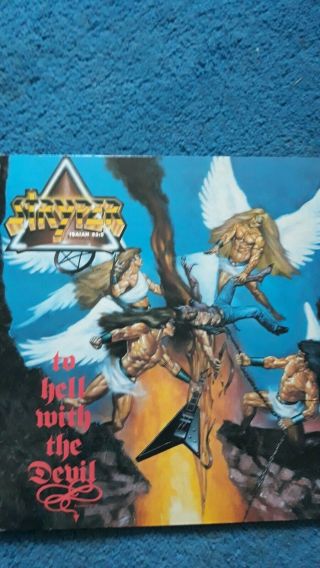 Stryper To Hell With The Devil Lp 1986 Enigma Vg,  Vg,  1st Edition
