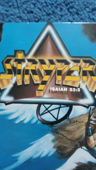 Stryper To Hell With The Devil Lp 1986 Enigma VG,  VG,  1st Edition 4