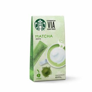 Starbucks Via Matcha Kyoto Japan Green Tea 5 Sticks Matcha Latte