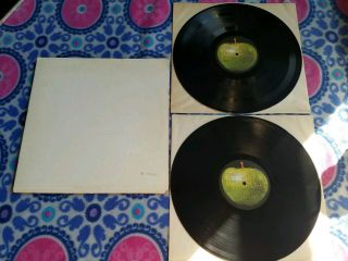The Beatles Apple Lp Record White Album,  Numbered 1968 0878480