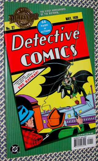 Dc Comics Millennium Edition Detective Comics 27 Reprint 1st Appearance Batman