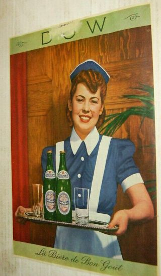 1942 Dow Pale Ale Ad In French