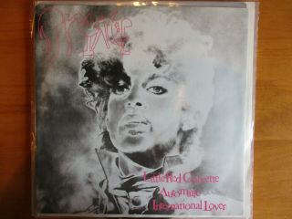 Prince Little Red Corvette Uk 3 Track 12 " Vinyl Limited Edition Poster Very Rare