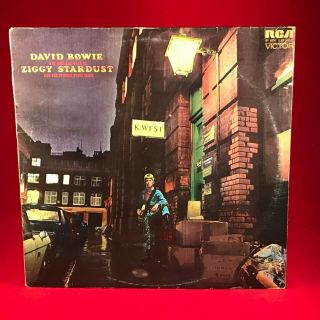 David Bowie The Rise And Fall Of Ziggy 1972 Uk Vinyl Lp Inner