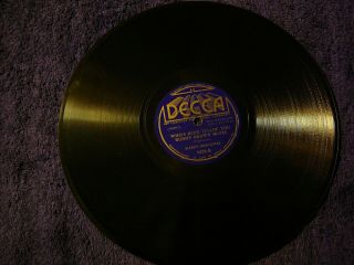 Pre War Blues 78 Rpm Sleepy John Estes Decca 7279 Someday Baby Blues Vg,  /e -