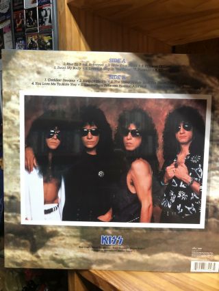 Kiss Crazy Nights And Hot In The Shade Vinyls.  2 Lps Total 180g Reissues. 5
