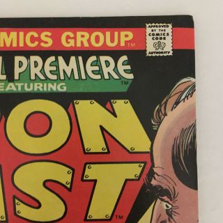 MARVEL PREMIERE 17 Marvel Comics 1974 Origin & 3rd Appearance Iron Fist FINE 3