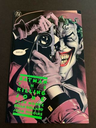 Batman The Killing Joke 1st Print 1988 Dc Comics Alan Moore Nm,  9.  6