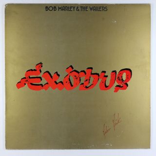 Bob Marley & The Wailers - Exodus Lp - Island Canada Vg,