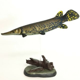 Colorata Fossil Fish Mini Figure Alligator Gar Import Japan