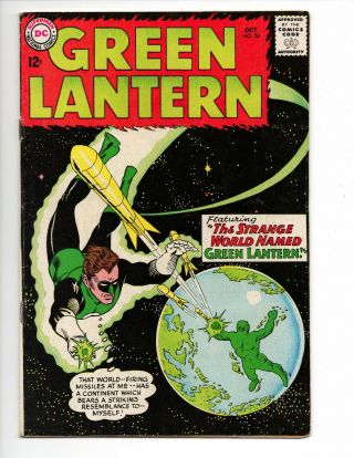Green Lantern 24 (1963 Dc Comics) - Origin/1st App.  Shark