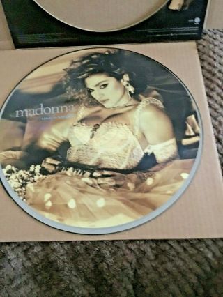 Madonna Live A Virgin Missed Pressed Picture Disc Vinyl Uk 1985 9251811