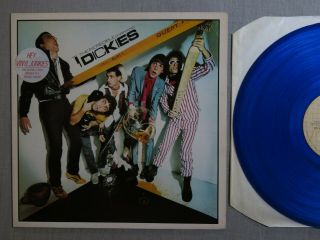 DICKIES The incredible shrinking Dickies A&M RECORDS LP Stickered Sleeve Blu 2