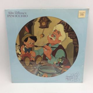 Pinocchio Walt Disney Picture Disc Lp 3102