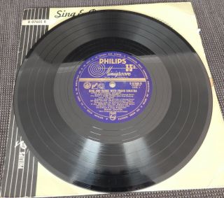 Frank Sinatra – Sing & Dance Philips B 07605 R 10 inch LP (Aust) 1950 2