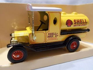 Matchbox Models Of Yesteryear Y3 - 4 1912 Ford Model T Tanker Shell Issue 1