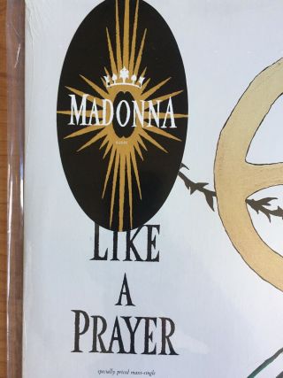 Madonna - Like A Prayer - U.  S 6 Track 12” Vinyl Import (Still Factory) 5