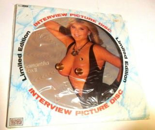 Interview Picture Disc Ltd Ed Vol 2 By Samantha Fox Lp Cheesecake Sexy Cover