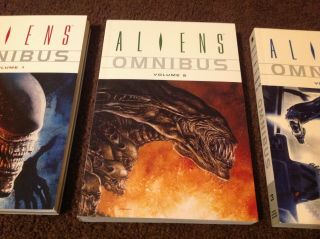 Aliens Omnibus Vol.  1,  2,  and 3 All 1st Printings Rare OOP 3