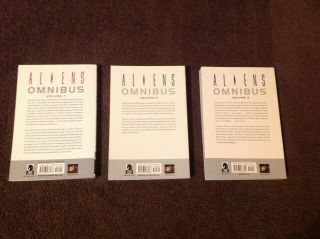 Aliens Omnibus Vol.  1,  2,  and 3 All 1st Printings Rare OOP 5