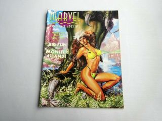 Marvel Swimsuit Special Vol.  1 No.  2 By Stan Lee 1993 Cover By Joe Jusko