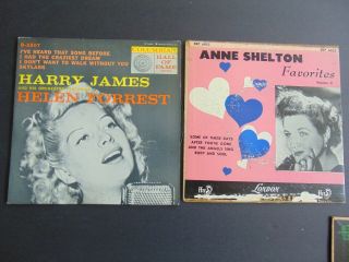 20 45 RPM EP RECORDS by 1950 ' s WOMEN - EARTHA KITT - BILLIE HOLIDAY 4
