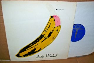 The Velvet Underground & Nico Andy Warhol Banana Cover " Only "