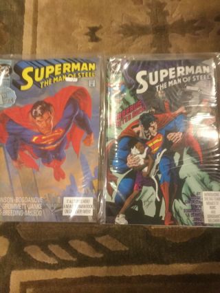 Superman: The Man Of Steel 1 - 16.  16 Issues Complete