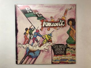 Funkadelic One Nation Under A Groove Warner Bros Funk Soul Lp