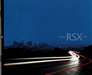 2002 Acura Rsx Type - S 26 - Page Dealer Sales Brochure