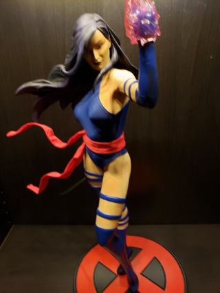 Psylocke X - Men Premium Format Statue 1/4 Scale Sideshow Collectibles Marvel.
