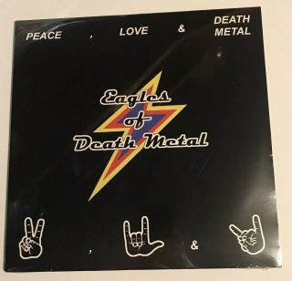Eagles Of Death Metal - Peace,  Love & Death Metal Lp Black Vinyl 1st Pressing