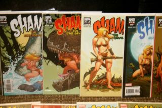 Marvel Comics Shanna The She Devil/ Survival of the fittest 1 - 7,  1 - 4 VVF/NM 3