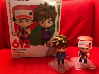 Pokemon Red And Green Nendoroid - No Box And No Mew And Other Parts
