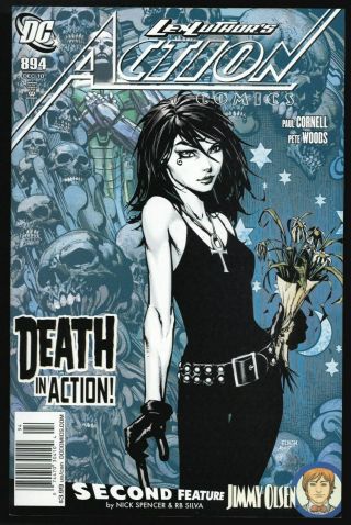 Action Comics 894 Nm Rare Newsstand Death Appearance Sandman Lex Luthor