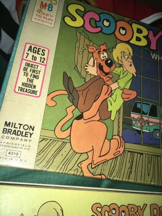 1973 Scooby Doo Where Are You Milton Bradley Game 2